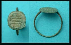 Ring, Medieval, Ladies, River intaglio, ca. 13th-16th Cent